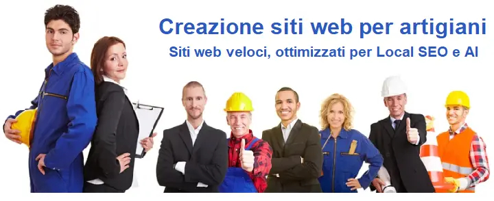 Creazione siti web per artigiani - Studio MoMi Genova