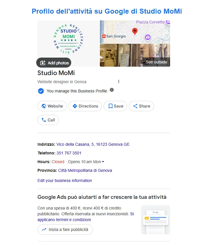 Realizzazione siti web Genova - Validazione W3C CSS